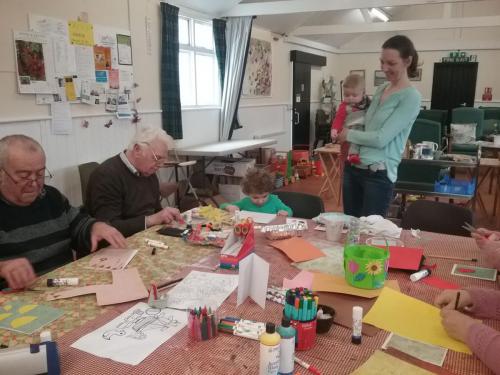 Intergenerational Cedar Art Club